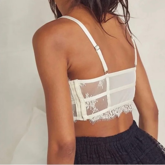 Free People Layer in Lace Bustier Ivory - Picture 4 of 4